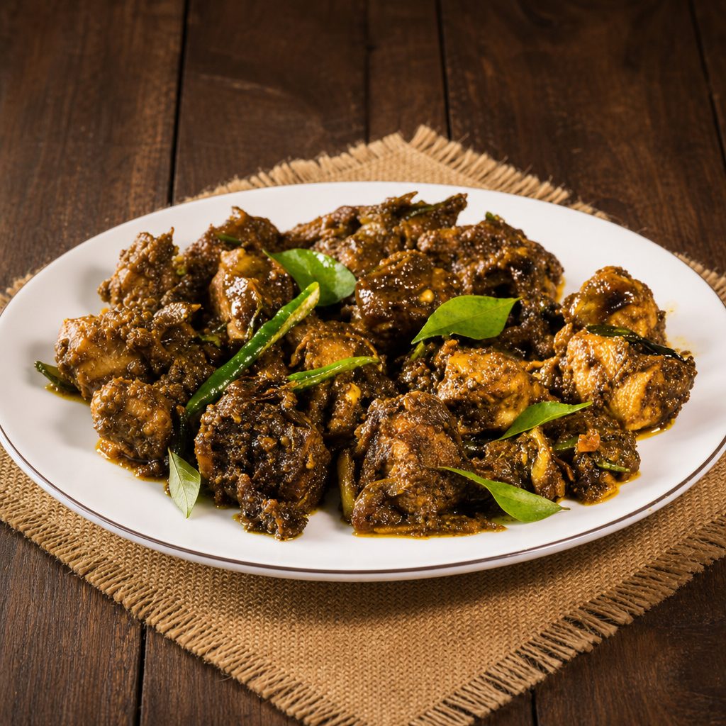 Pepper Chicken.