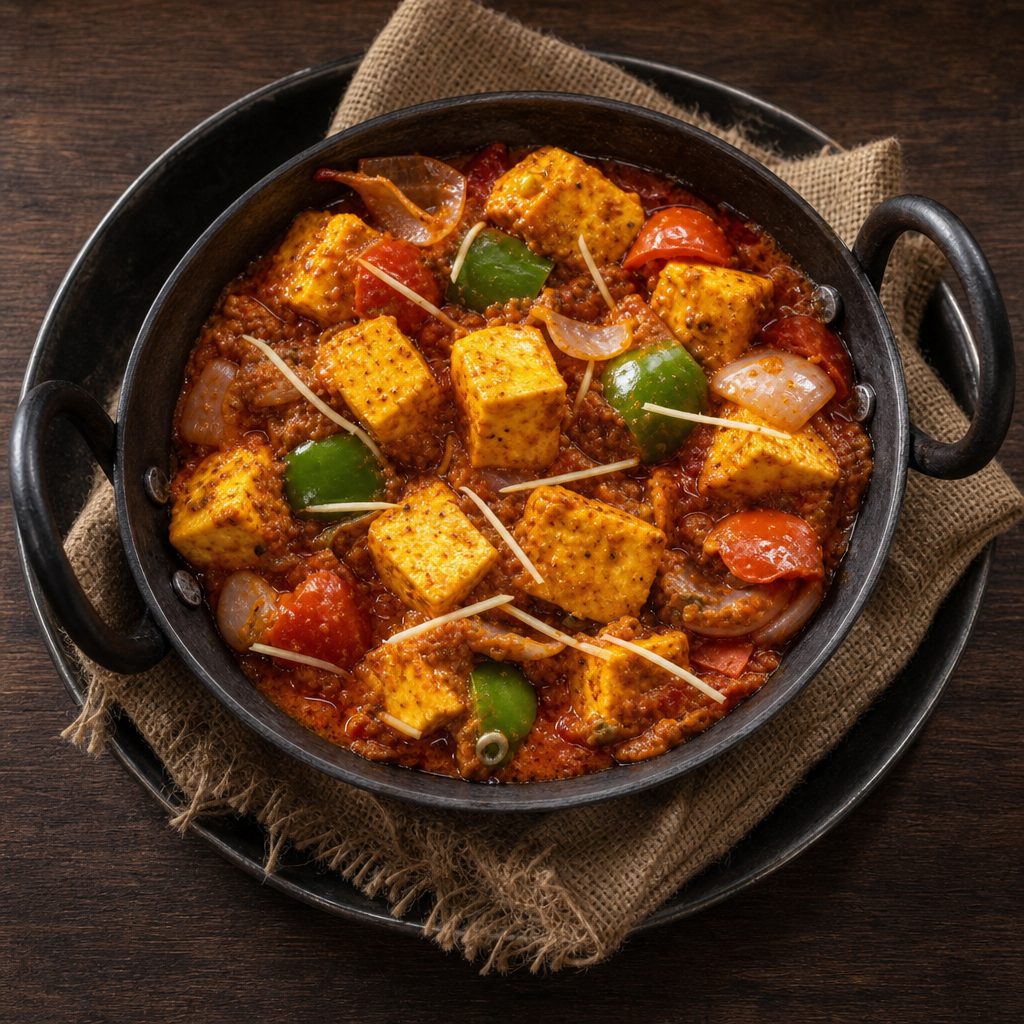 Kadai Paneer.