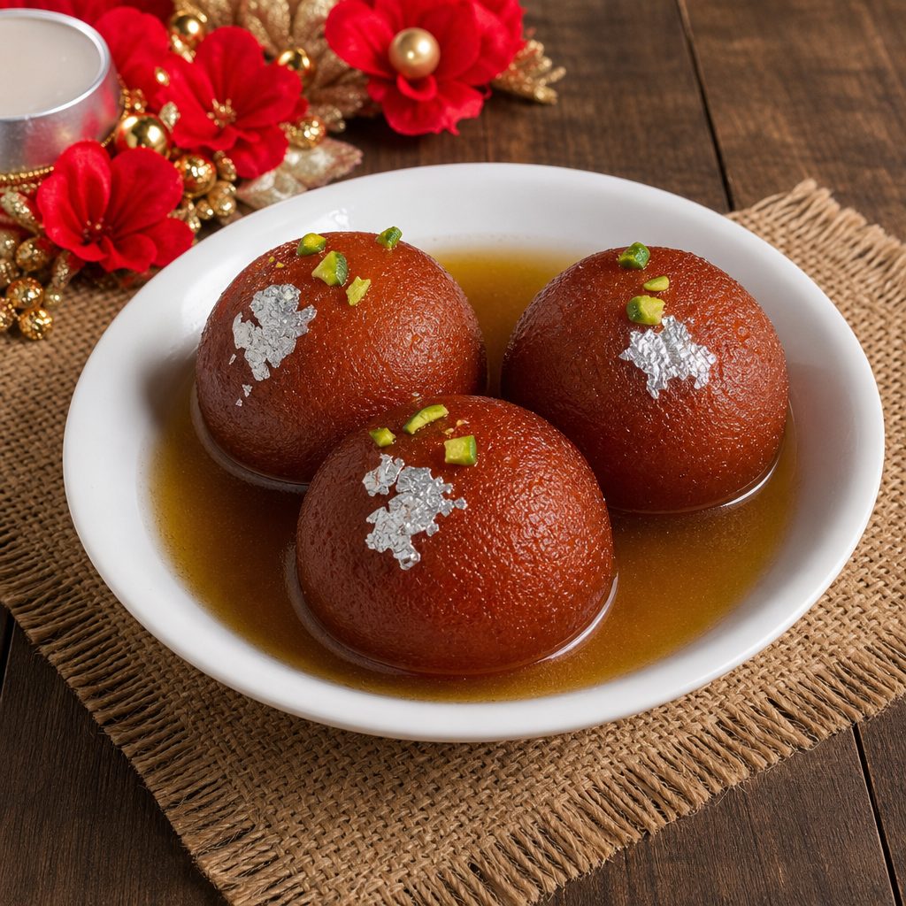 Gulab Jamun 3pcs.