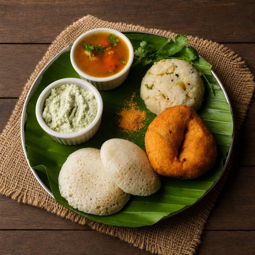 Idli Vada Combo.