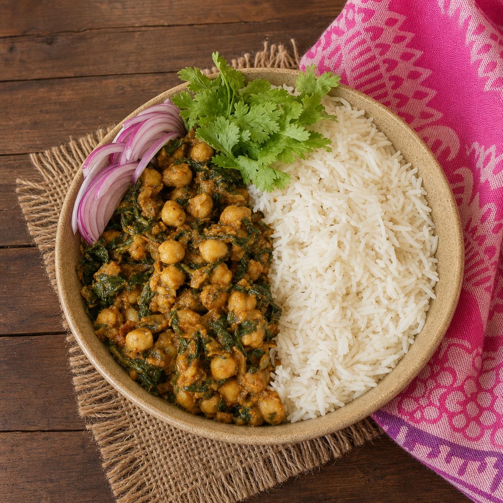 Saag Channa.