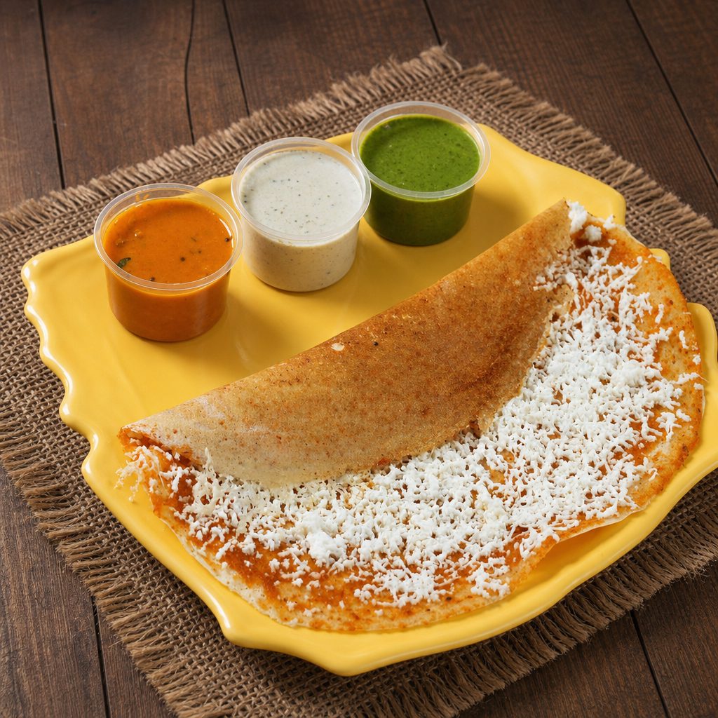 Cheese Dosa.