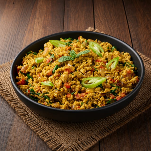 Egg Bhurji.