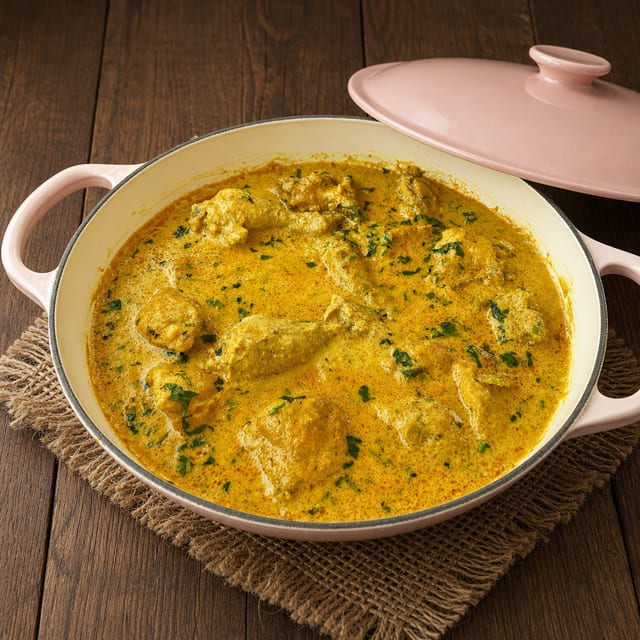 Ginger Malai Curry.