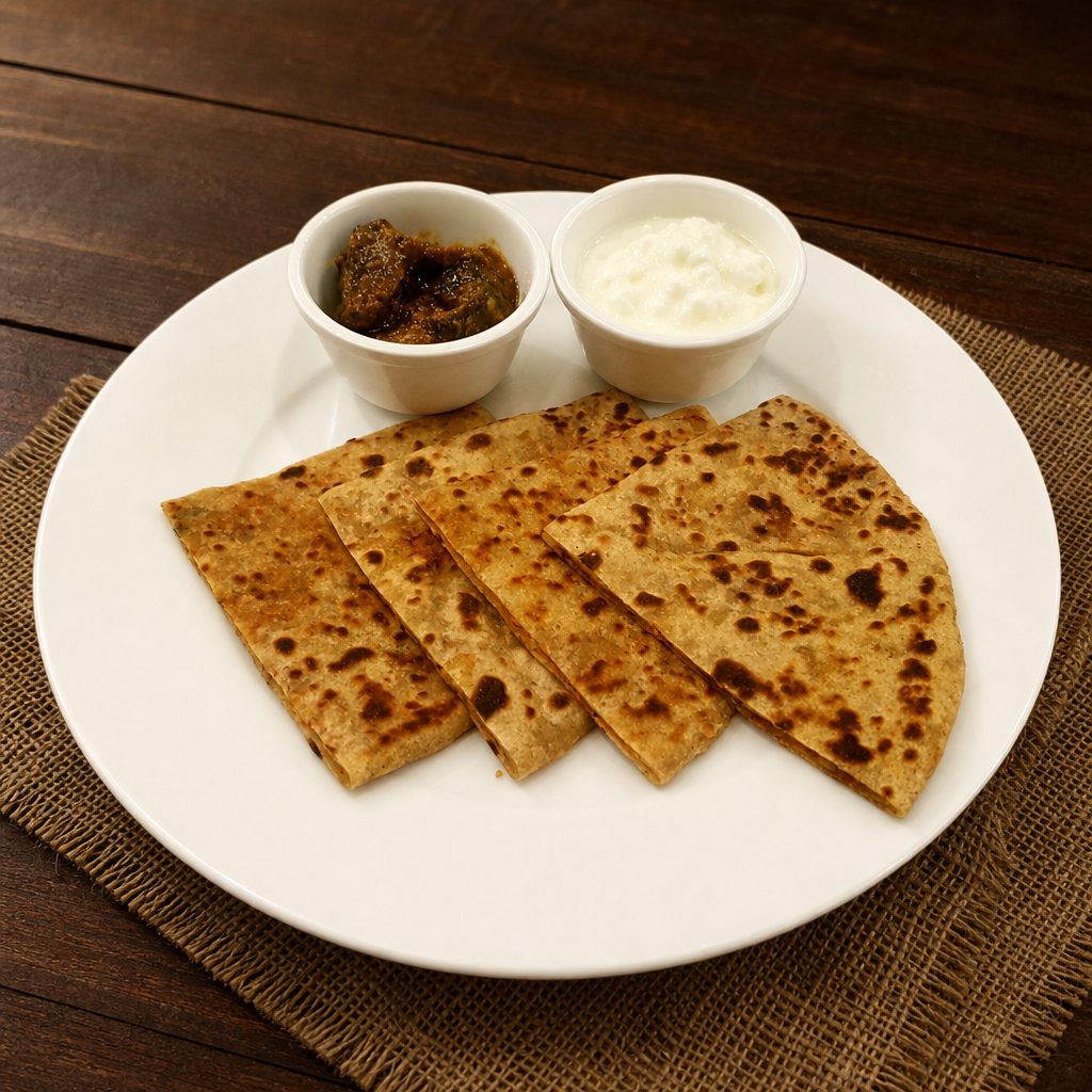 Aloo Paratha.